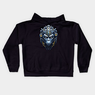 Techno Apes S02 D63 Kids Hoodie